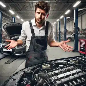 Odszkodowanie za uszkodzony silnik przez mechanika mechanik