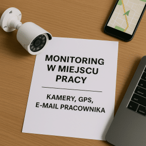 Monitoring w miejscu pracy – kamery, GPS, e-mail pracownika