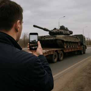 Nagrywanie transportu wojskowego – co grozi za publikację filmów w sieci?