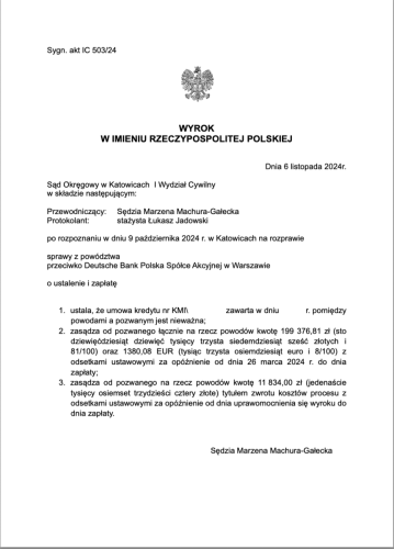 Wyrok-Sadu-Okregowego-w-Karowicach-dotyczacy-uniewaznienia-kredytu-w-EUR-przeciwko-Deutsche-Bank